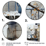 Snowy birds window views - Bird Wall Decor