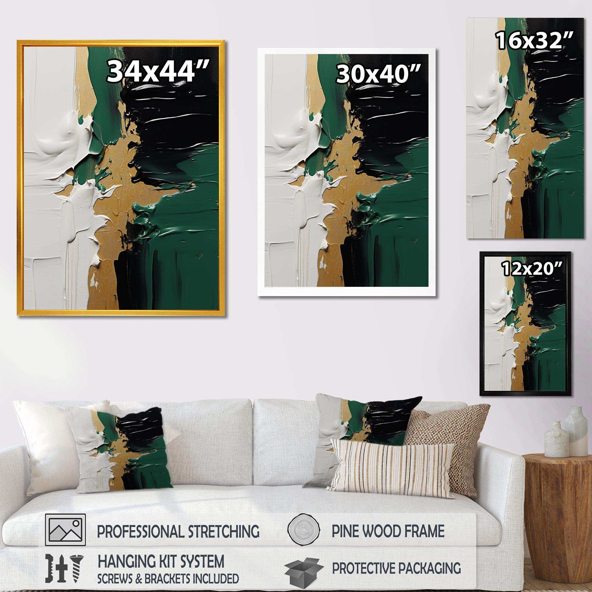 Emerald Escape Bicycle - Bicycle Canvas Wall Art
