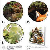 Fox's elegant treehouse blooms - Fox Wall Decor