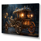 Vintage old American Cart I - Old American Cart Canvas Wall Art