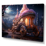 Enchanted Princess Carriage I - Old American Cart Canvas Wall Art