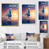 Coastal Horse Majesty Portrait - Horse Wall Decor