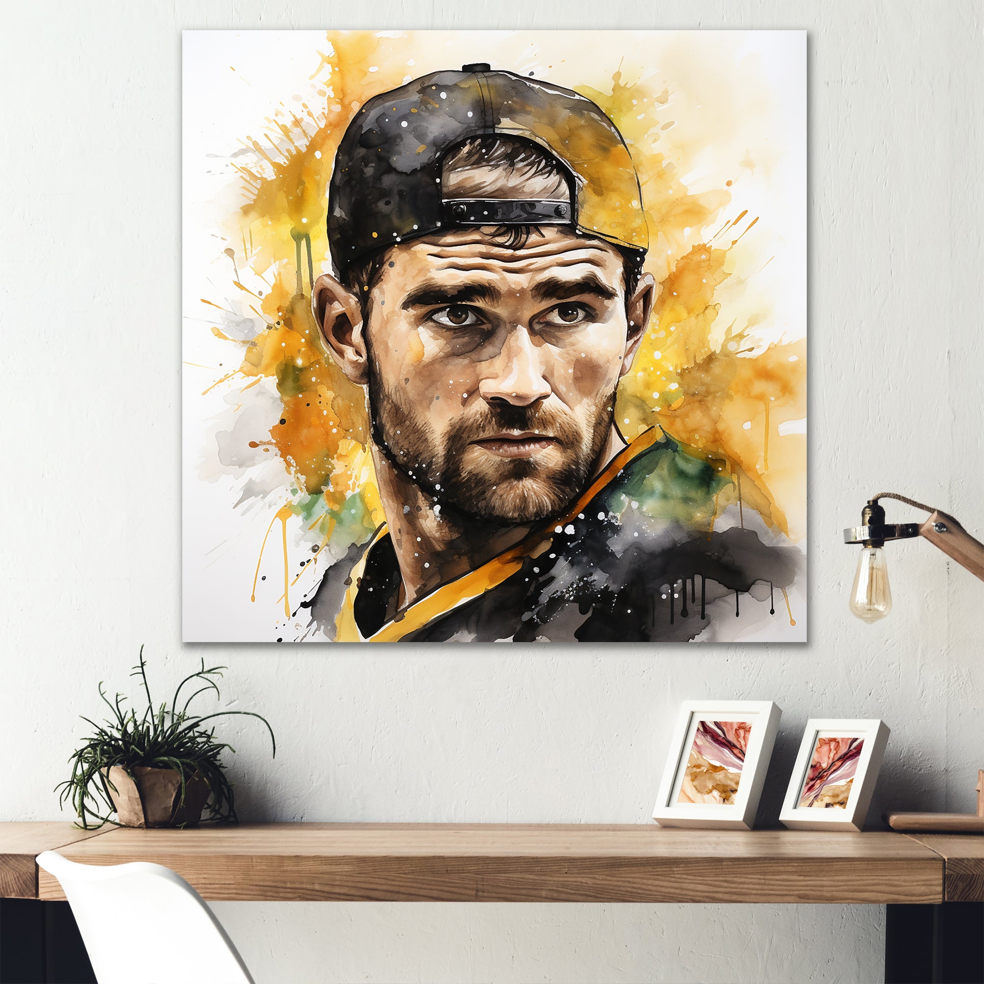 Boston Hockey Ice Legacy I - Sport Hockey Canvas Wall Art