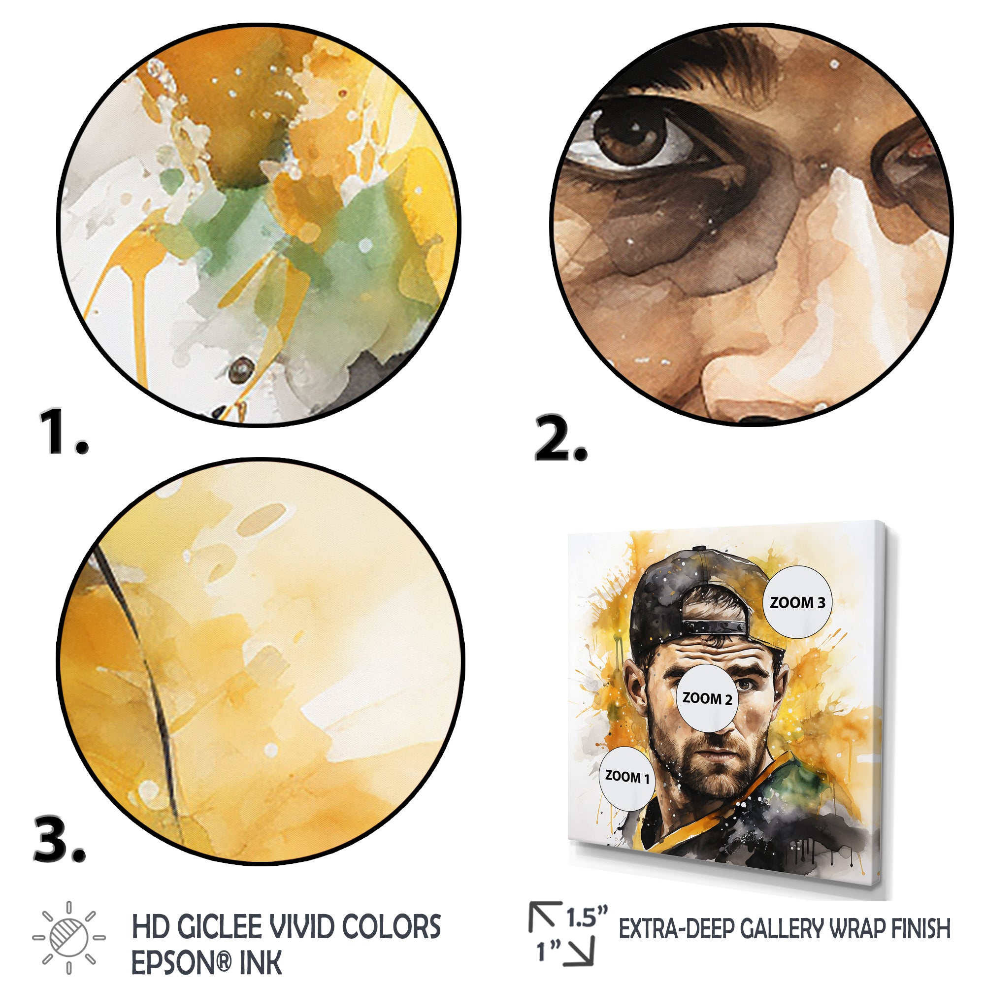 Boston Hockey Ice Legacy I - Sport Hockey Canvas Wall Art