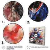 Sport Hockey Ice Chronicles I - Sport Hockey Canvas Wall Art