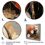 Red And Black Football Helmet - Sport Football Canvas Wall Art