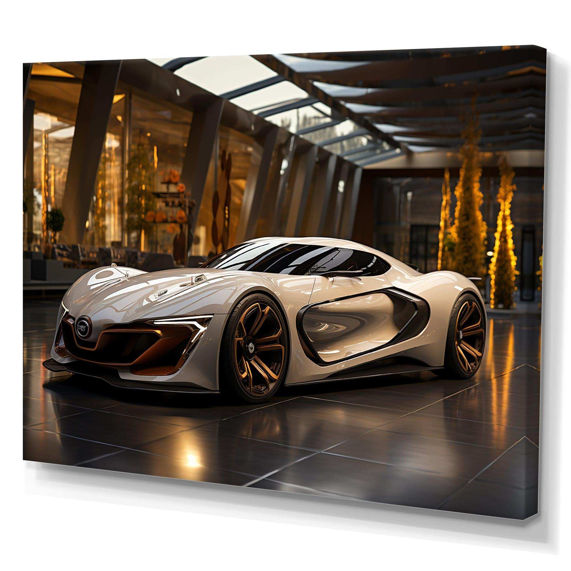 Exotic sportcar showcase - Transportation Canvas Wall Art