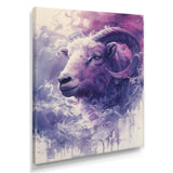 Purple Ram spirit Tranquility - Ram Home Decor Art