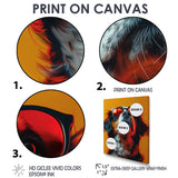 Red yellow sunglasses Bernese portrait - Dog Wall Art Prints