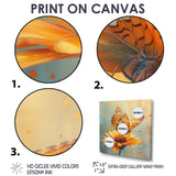 Vintage yellow Butterfly on daisy - Butterfly Wall Art Prints