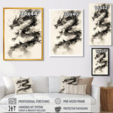 Chinese dragon portrait - Dragons Wall Art Prints