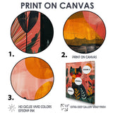 Cheetah in the African rainforest - Pink Cheetah Wall Art