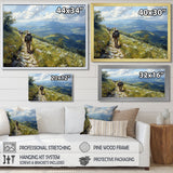 The Appalachian Mountain Trail Hike I - Hiking Canvas Wall Art