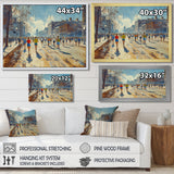 Running Marathon In Boston - Running Canvas Wall Art