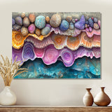 Pink And Blue Coral Oceans Edge Of Wonder - Coral Wall Art Prints