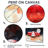 Red And Black Bowling Spare Shot Focus - Bowling Canvas Wall Art