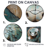 Green Snake Chinese Sign - Snake Wall Art Prints