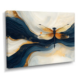 Yellow And Blue Dragonfly Sky Dancer - Dragonfly Wall Art Prints