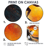 Yellow Surfing Competition - Surfing Canvas Wall Art