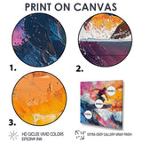 Pink Surfing Competition I - Surfing Canvas Wall Art