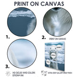 Polar Bear On The Ice Floes - Bear Wall Art Prints