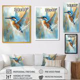 Kingfisher By The River - Bird Home Decor Art
