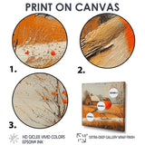 Robin Bird In The Farmyard - Bird Home Decor Art