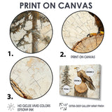 Eagle Spirit Of The Wind In Forest - Eagle Canvas Wall Art