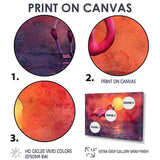 Flamingo In The Sunset - Flamingo Canvas Wall Art