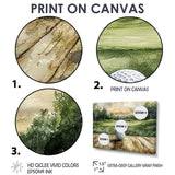 Greens And Dreams Golf Practice Landscape I - Golf Canvas Wall Art