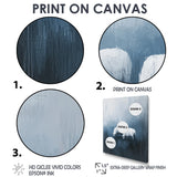 Minimalism Sheep In The Rain - White Sheep Wall Art