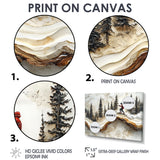 Crystal Snowboard Carve The Slopes I - Skiing Canvas Wall Art