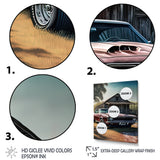 Camero In Barn I - Car Muscle Car Canvas Wall Art