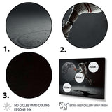 Touchdown On The Moon - Sport Basketball Canvas Wall Art