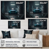 240 In Underground Garage - Car Exotic Canvas Wall Art
