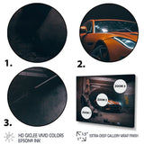 F In Underground Garage - Car Exotic Canvas Wall Art