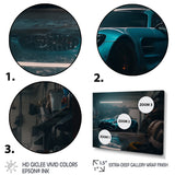 Gt In Underground Garage - Car Exotic Canvas Wall Art