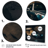 SL In Underground Garage - Car Exotic Canvas Wall Art