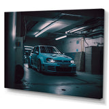 32R In Underground Garage - Car Exotic Canvas Wall Art