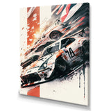 Tokyo Japan Driving Car I - Cars Drifting Japon Canvas Wall Art