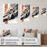 Tokyo Japan Driving Car I - Cars Drifting Japon Canvas Wall Art