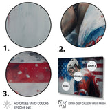 Hockey Player On Break I - Sport Hockey Canvas Wall Art