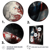 Hockey Playing On The Rink - Sport Hockey Canvas Wall Art