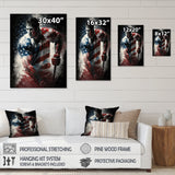 Hockey Playing On The Rink - Sport Hockey Canvas Wall Art