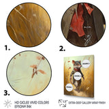 Mouse In Grass - Mouse Living Room Wall Art