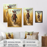 Mouse In Grass - Mouse Living Room Wall Art