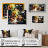 Colorful Tigers In The Wild - Yellow Tiger Wall Art