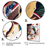 Basketball Slam Dunk - Sport Basketball Canvas Wall Art