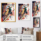 Basketball Slam Dunk - Sport Basketball Canvas Wall Art