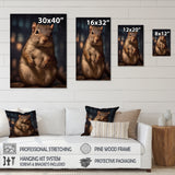 Brown Squirrel - Squirrel Home Decor Art
